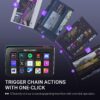 FIFINE AmpliGame Stream Controller with 15 Macro Keys, Streaming Keyboard with Trigger Actions in OBS/Twitch/YouTube/Streamlabs, Shortcut Buttons Keypad Works with Mac and PC-D6