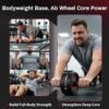 71xwr-ZraWL._AC_SL1500_.jpg VINSGUIR Ab Roller Wheel, Abs & Core Workout Equipment for Home Gym with Knee Pad Accessories, Abdominal Wheel for Full-body Strength Training