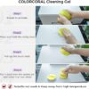 ColorCoral Cleaning Gel Universal Dust Cleaner for PC Keyboard Car Detailing Office Electronics Laptop Dusting Kit Computer Dust Remover, Computer Gaming Car Accessories, Gift for Men Women 160g