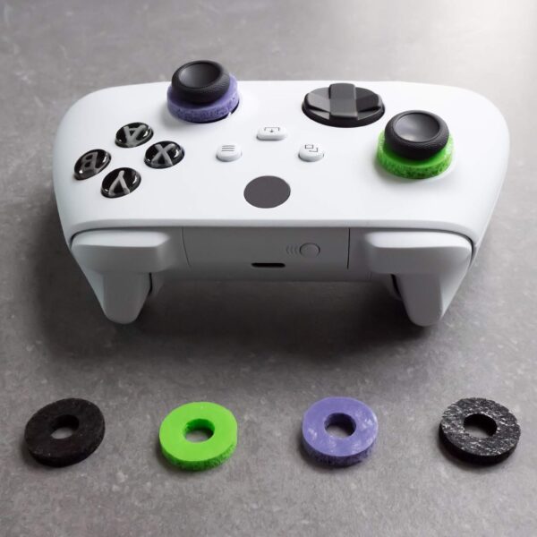 71yyNHoLhL._AC_SL1500_.jpg KontrolFreek Precision Rings | Aim Assist Motion Control for PlayStation 4 (PS4), PS5, Xbox One, XBX, Switch Pro & Scuf Controller (Black/Purple/Green)