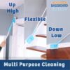 71z0YBm0xWL._AC_SL1500_.jpg Baseboard Buddy | Lightweight Home Cleaning Essential, Perfect for Baseboards, Moldings & Walls, Glide & Wipe Trapping & Locking Dirt & Dust | As Seen on TV, (1 Baseboard Buddy & 3 Reusable Pads)