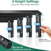 811hWQj6UL._AC_SL1500_.jpg OPNICE Desk Organizers and Accessories, Adjustable Computer Monitor Stand Riser, Laptop Stand for Desk, Office Desk Accessories & Workspace Organizers for Home Office, Black Wood