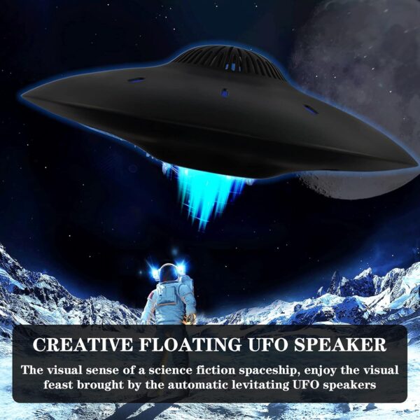 815RUPZWXS._AC_SL1500_.jpg Magnetic Levitating Bluetooth Speaker, Levitating UFO Speakers with LED Lights, 360 Degree Rotation,Wireless Floating Speakers for Home Office Decor Cool Tech Gadgets,Creative Gifts