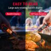 81-GQOyBP9L._AC_SL1500_.jpg ThermoPro Digital Instant Read Meat Thermometer for Grilling Waterproof Kitchen Cooking Food Thermometer with Ambidextrous Backlit for BBQ Grill Smoker Oil Fry Candy Thermometer