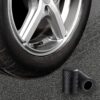 811Km08WyeS._AC_SL1500_.jpg CKAuto Tire Valve Stem Caps, Black, 4 pcs/Pack, Anodized Aluminum Tire Valve Cap Set, Corrosion Resistant, Universal Stem Covers for Cars Trucks Motorcycles SUVs and Bikes