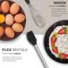 811jcbNO7cL._AC_SL1500_.jpg Kitchen Utensil Set-Silicone Cooking Utensils-33 Kitchen Gadgets & Spoons for Nonstick Cookware-Silicone and Stainless Steel Spatula Set-Best Kitchen Tools, Useful Pots and Pans Accessories