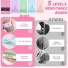 812Xe7xFNHL._AC_SL1500_.jpg NANATI Pilates Kit, Home Pilates Workout Kit for Women, Pilates Equipment with 14.5" Pilates Ring and Ball, Resistance Bands, Ankle Weights, Sliders & Grip Socks Accessories for Starter Home Workouts