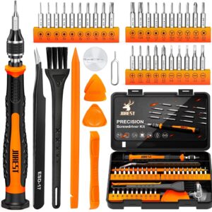 814IKUiOWQL._AC_SL1500_.jpg JOREST 40Pcs Small Precision Screwdriver Set with Torx Triwing Phillips, Mini Repair Tool Kit for Macbook, Computer, Laptop, PC, iPhone, PS5, Xbox, Switch, Glasses, Watch, Ring Doorbell, Electronics