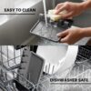 Zulay Kitchen Spoon Rest for Multiple Utensils High Heat-Resistant Silicone Drip Pad, BPA-Free Spoon Holder for Stove Top, Kitchen Gadget Holder for Ladles, Tongs, Cooking Spatula - Makes Great Gift