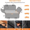 8165eklt2VL._AC_SL1500_.jpg URPOWER Dog Car Seat Cover for Pets 100% Waterproof Seat Cover Hammock 600D Heavy Duty Scratch Proof Nonslip Durable Soft Back Seat Covers for Cars and SUVs