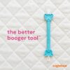 oogiebear Baby Nose Cleaner & Ear Wax Removal Tool - Safe Booger & Earwax Removal for Newborns, Infants, Toddlers - Dual-Ended - Essential Baby Stuff