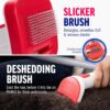 ChomChom Roller Dog Vacuum for Shedding Grooming – Dog Grooming Kit with Dog Brush Vacuum Attachment, Pet Hair Clipper with Guards, Large-Capacity Bin