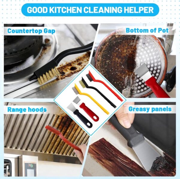 81AuPIHJ-L._AC_SL1500_.jpg 15Pcs Crevice Cleaning Brush Set, Hard Bristle Scrub Brushes Tools for Deep Cleaning Gap,Window Groove Cleaning Brush for Sliding Door Sill Tile Lines Shutter Corner Sink Teapot Bottle (1 Set)