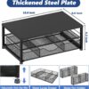 81AtYLcmz7L._AC_SL1500_.jpg OPNICE Desk Organizer and Accessories, 2-Tier Computer Monitor Stand Riser with Drawer and 2 Pen Holders, Laptop Stand, Office Desk Accessories for Office Supplies, Black
