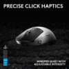 81Bc6nX6ACL._AC_SL1500_.jpg Logitech PRO X2 SUPERSTRIKE Lightspeed Wireless Gaming Mouse, Ultra-Fast Performance, Ultra Lightweight (61 g), Customizable Click Haptics, USB-C Charging, for PC/Mac/Laptop - White