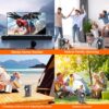 81C1WCh-qVL._AC_SL1500_.jpg Portable Bluetooth Speaker with Lights, Transparent Wireless Mini Bluetooth Speaker with TWS, Perfect Small Speaker HD Sound and Bass for Office, Home, Shower, Room, Bike, Car (Black)
