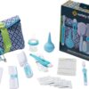 81DWcddfyaL._AC_SL1500_.jpg Safety 1st Deluxe Baby Healthcare and Grooming Kit, Arctic Blue, Newborn Baby Essentials, One Size, 25 Pieces