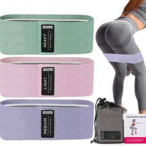 81ExzPRzyWL._AC_SL1500_.jpg Booty Bands Set, Resistance Bands for Working Out, Exercise Bands for Women and Men Legs and Butt, Stretch Bands for Pilates, Yoga Starter Set