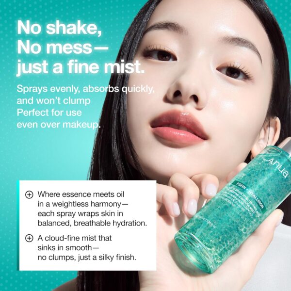 81Hjy-7ZBaL._SL1500_.jpg ANUA PDRN Collagen Glow Facial Serum Spray, Hydrating Face Mist, Hyaluronic Acid, dewy glass finish, All Skin Types, Instant Plumping Hydration, Firming Care, Korean Skincare, 3.38 fl oz