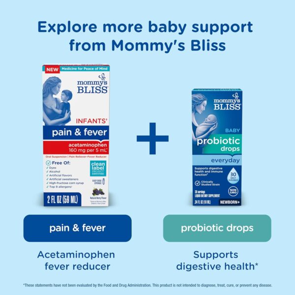 81ITg7z9oXL._AC_SL1500_.jpg Mommy's Bliss 4-Piece Newborn and Baby Essentials Kit - With Gripe Water, Gas Relief Drops, Vitamin D 400IU, and Saline Drops/Spray - The Perfect Baby Gift.