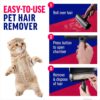 81IhfGv6hdL._AC_SL1500_.jpg ChomChom Roller Pet Hair Remover – Original Size Reusable Lint Roller for Cat & Dog Hair on Furniture, Couch, Carpet, Car, Rugs & Bedding – Portable, Eco-Friendly (Black)