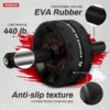 81MOESrxROL._AC_SL1500_.jpg VINSGUIR Ab Roller Wheel, Abs & Core Workout Equipment for Home Gym with Knee Pad Accessories, Abdominal Wheel for Full-body Strength Training