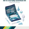 81NI-ALCqML._AC_SL1500_.jpg Safety 1st Deluxe Baby Healthcare and Grooming Kit, Arctic Blue, Newborn Baby Essentials, One Size, 25 Pieces