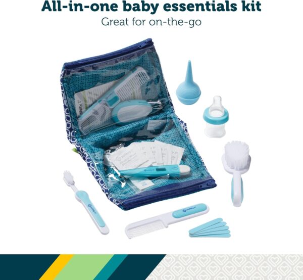 81NI-ALCqML._AC_SL1500_.jpg Safety 1st Deluxe Baby Healthcare and Grooming Kit, Arctic Blue, Newborn Baby Essentials, One Size, 25 Pieces