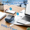 NIIMBOT B1 Pro Label Maker, 300DPI HD Label Printer, Ideal for Photos,Stores,Notes,Study Graphics, Small Business, Comes with 3 Rolls of Labels