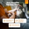 81Nstr2JLRL._AC_SL1500_.jpg Zesty Paws Wild Alaskan Omega-3 Blend Pollock + Salmon Oil for Dogs and Cats- Skin and Coat Support, Omega 3 Supplement for Pets, 8.5oz