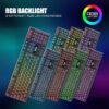 81NwM27I-ML._AC_SL1500_.jpg RedThunder K10 Wireless Gaming Keyboard and Mouse Combo, RGB Backlight Rechargeable 3800mAh Battery, 26-Key Anti-ghosting Keyboard + 7D 3200DPI Mice for PC Gamer