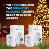 ToiLight 2 Pack. The Original Toilet Bowl Night Light. Fun & Useful Bathroom Motion Sensor Tech Gadget. Funny Novelty Birthday Gift Idea. Stocking Stuffer for Him Her Guys Men Brother Mom