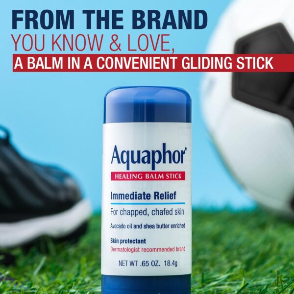 Aquaphor Healing Balm Stick, Skin Protectant with Avocado Oil and Shea Butter, Mothers Day Gifts, 0.65 Oz Stick