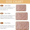 81SjJX1svmL._AC_SL1500_.jpg 1 Pack 3 Blankets Super Soft Fluffy Premium Fleece Pet Blanket Flannel Paw Printed Throw for Dog Puppy Cat (Small 23x16'', Brown, Pink, White)