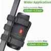 10L0L Upgraded Speaker Mount for Golf Cart Accessories, Adjustable Strap Fits Bluetooth Wireless Speaker Holder for Yamaha, EZGO, Club Car Carts and Bike