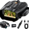 Night Vision Goggles for Adults 4k: Tactical Binoculars with Camera - Infrared Goggles for Hunter - Digital Electronics Gift - Hunting Gifts for Men/Dad/Husband - Cool Tech Gadgets for Camping/Boating