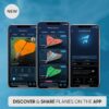 81VcbrQ7NCL._AC_SL1500_.jpg POWERUP 4.0 The Next-Generation Smartphone Controlled Paper Airplane Kit, RC Controlled. Easy to Fly with Autopilot & Gyro Stabilizer. for Hobbyists, Pilots, Tinkerers.
