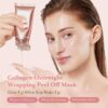 81Vyl-81rUL._SL1500_.jpg medicube Wrapping Mask Collagen Overnight Peel Off Facial Mask | Elasticity & Hydration Care, Reduces Sagging & Dullness | Hydrolyzed Collagen For Glowing Skin | Korean Skin Care, 2.53 fl.oz