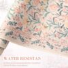 81YJ44MGPbL._AC_SL1500_.jpg iCasso Pink Floral Desk Mat, Desk Pad, XXL Large Mouse Pad, Anti-Slip Big Mousepad with Stitched Edges, Computer Mouse Pads for Desktop Decor, Cute Office Desk Accessories for Women(Pink)