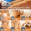 81bWasC3OsL._AC_SL1500_.jpg oneisall Dog Grooming Vacuum, Pet Grooming Vacuum with Clipper Nail Grinder, 1.5L Dust Cup Dog deshedding Brush with 7 Tools for Shedding Pet Hair, Home Cleaning(Blue)