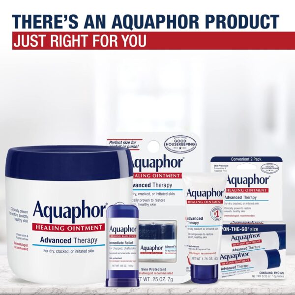 Aquaphor Healing Balm Stick, Skin Protectant with Avocado Oil and Shea Butter, Mothers Day Gifts, 0.65 Oz Stick