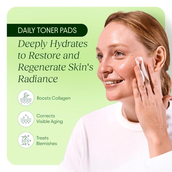 81cuq9u45TL._SL1500_.jpg JiYu Toning Polish Pads - Korean Skincare for Dark Spots, Wrinkles & Dull Skin - Hydrating Facial Treatment with Snail Mucin, Niacinamide, Peptides & Centella - 100 Count