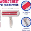 81dScmFYoCL._AC_SL1500_.jpg ChomChom Roller Pet Hair Remover – Original Size Reusable Lint Roller for Cat & Dog Hair on Furniture, Couch, Carpet, Car, Rugs & Bedding – Portable, Eco-Friendly (White)