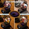 81dkryD38-L._AC_SL1500_.jpg Gifts for Men Women, Phone Stand with Bluetooth Speaker&Clock, Birthday Gifts for Him, Phone Holder with Wireless Speaker, Ideal for Dad Mom Husband Boy, Cool Tech Gadget for Men