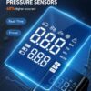 81eBpsm-FGL._AC_SL1500_.jpg AstroAI L7 Tire Inflator Portable Air Compressor Cordless Mini Bike Pump with Digital Dual Values Display, 150 PSI Car Tires Air Pump with LED Lights&Pressure Gauge for Auto, Motorcycles, Bikes, Balls