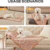 81eqBJ3hpbL._AC_SL1500_.jpg Luciphia 1 Pack 3 Blankets Super Soft Fluffy Premium Fleece Pet Blanket Flannel Throw for Dog Puppy Cat Paw Brown/Pink/White Small(23x16 inch)
