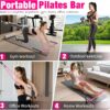 Bbtops Pilates Bar Kit with Resistance Bands,Pilates Bar with Stackable Bands Workout Equipment for Legs,Hip,Waist and Arm,Exercise Fitness Equipment for Women & Men Home Gym Yoga Pilates