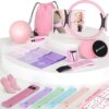 81ipULYSktL._AC_SL1500_.jpg NANATI Pilates Kit, Home Pilates Workout Kit for Women, Pilates Equipment with 14.5" Pilates Ring and Ball, Resistance Bands, Ankle Weights, Sliders & Grip Socks Accessories for Starter Home Workouts