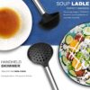 81j5BRC579L._AC_SL1500_.jpg Kitchen Utensil Set-Silicone Cooking Utensils-33 Kitchen Gadgets & Spoons for Nonstick Cookware-Silicone and Stainless Steel Spatula Set-Best Kitchen Tools, Useful Pots and Pans Accessories