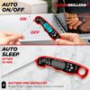 Alpha Grillers Meat Thermometer Digital – Instant Read Food Thermometer for Cooking & Grilling – Professional Kitchen Gifts for Men, Dad & Mom